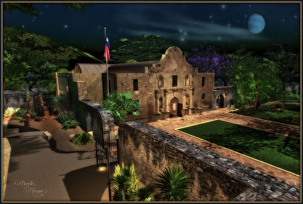 The Alamo Rendering